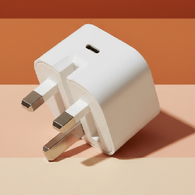 DOLF California PD 16 Fast Charging Charger, 35W Output, USB-C, Smart Chip, Short Circuit Protection, White