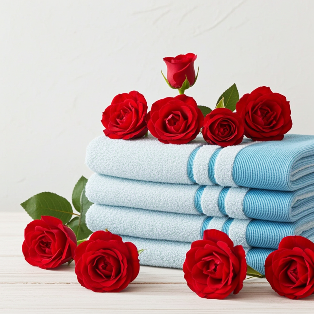Maple Leaf Home Beach Towel Cotton Printed (Size-70×140 cm Per Pic)