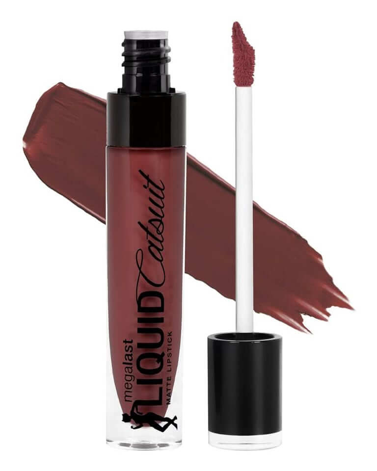 Wet n Wild Megalast Liquid, Catsuit Lipstick in Give Me Mocha – 6g Long-Lasting Color!