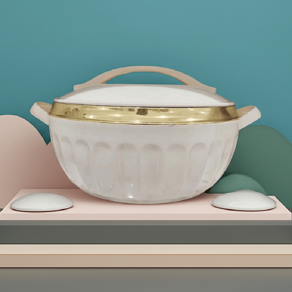 ” Asian Hotpot Dignity Insulated Casserole, 2500ML Capacity for Perfectly Warm Meals on the Go”