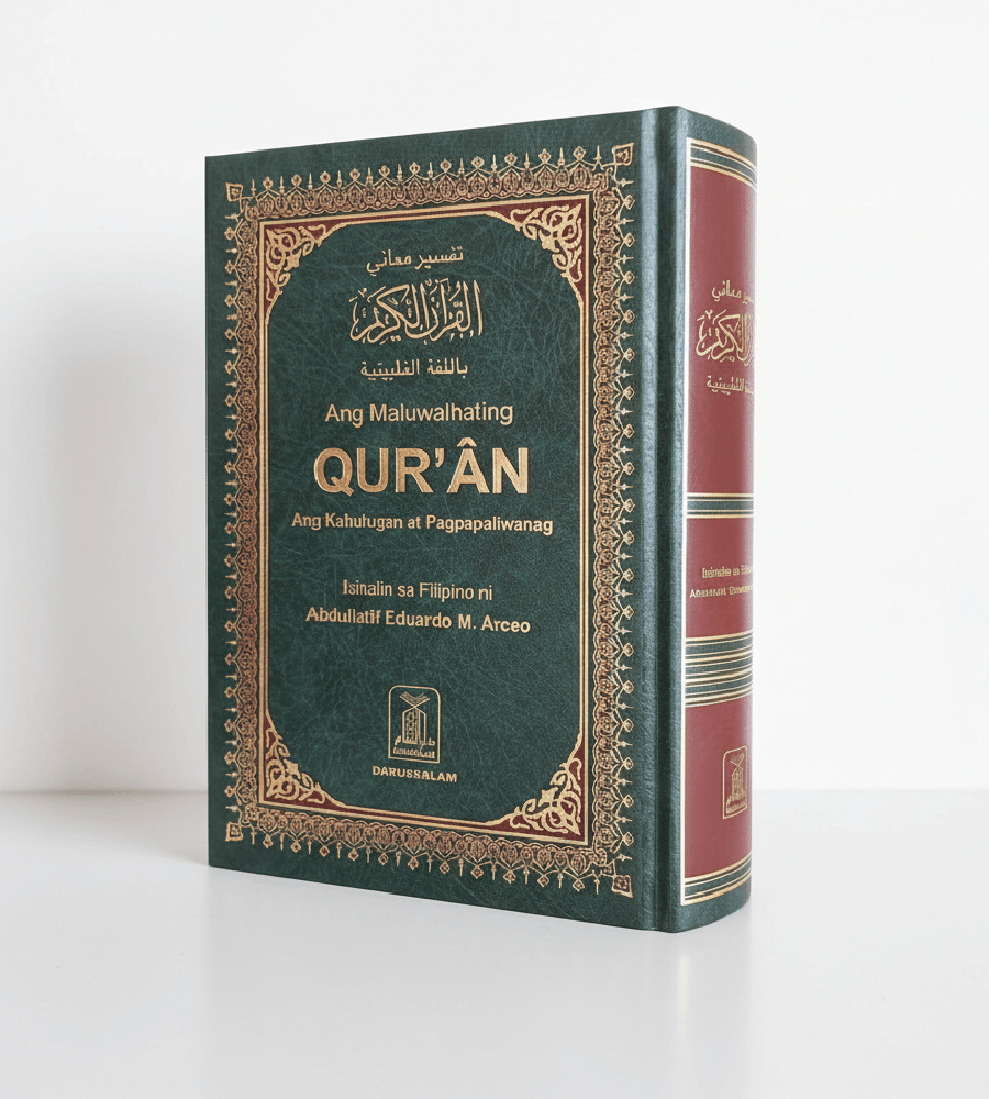 Arabi to Filipino Language Al-Quran, Al-Kareem Quran Majeed, Quran Books, For Islam, (Size 14x21cm)