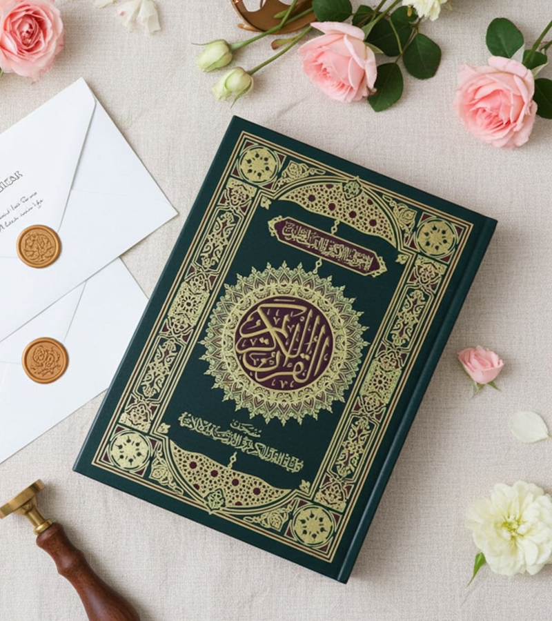 Arabic Al Quran with Clear Script, Premium Print Quality, Ideal for Recitation, Memorization, Study, and Spiritual Reflection