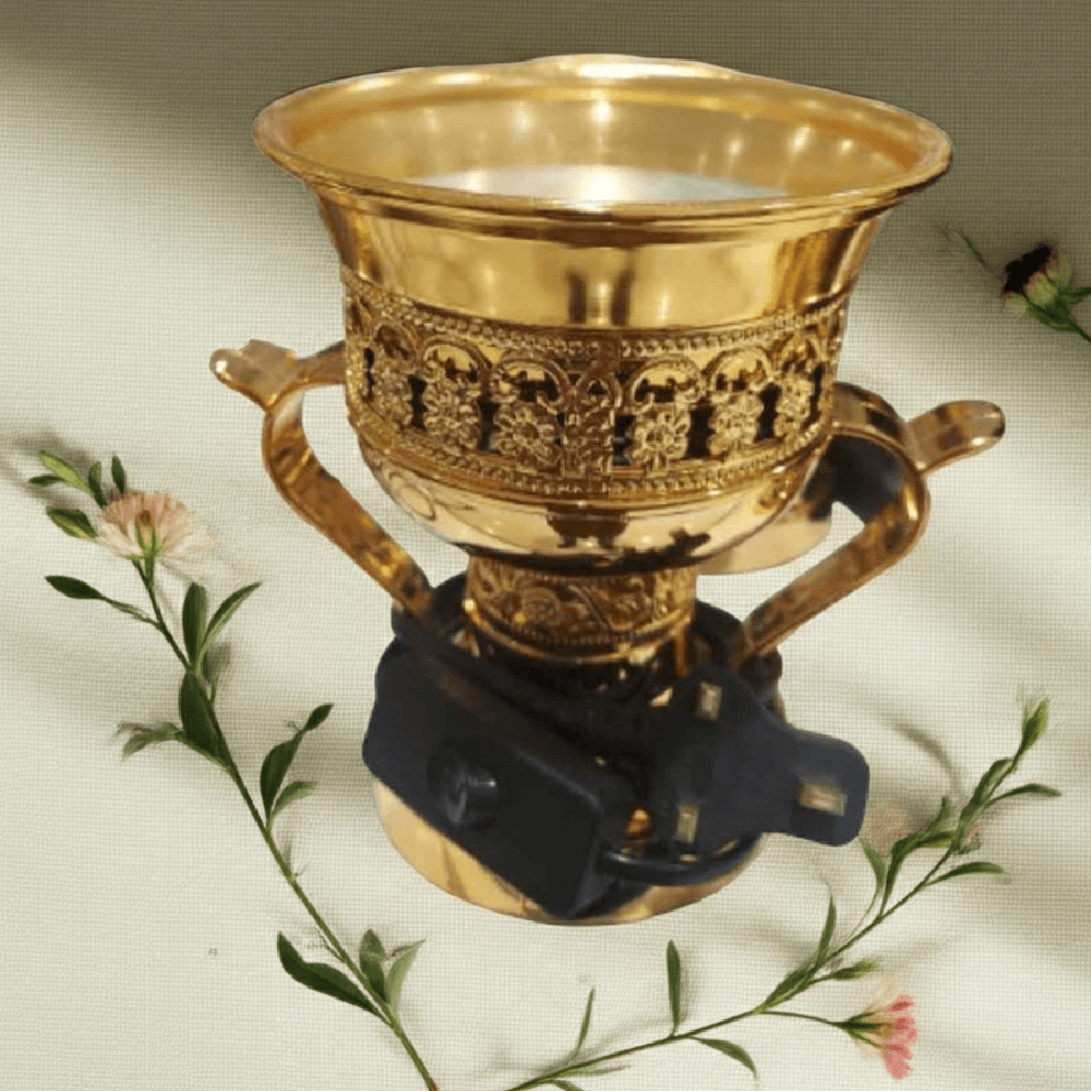 Portable USB Smart Incense Burner, Rechargeable Mini Arabic Electric Oud Scent Holder,