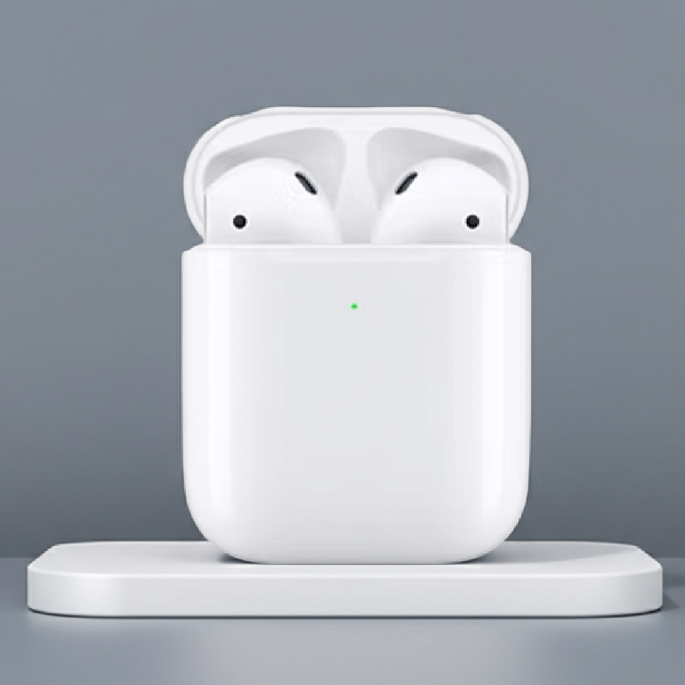 Haino Teko Germany AirPods Air-2 Wireless Bluetooth Earbuds, with Clear Sound and Smart Touch Control