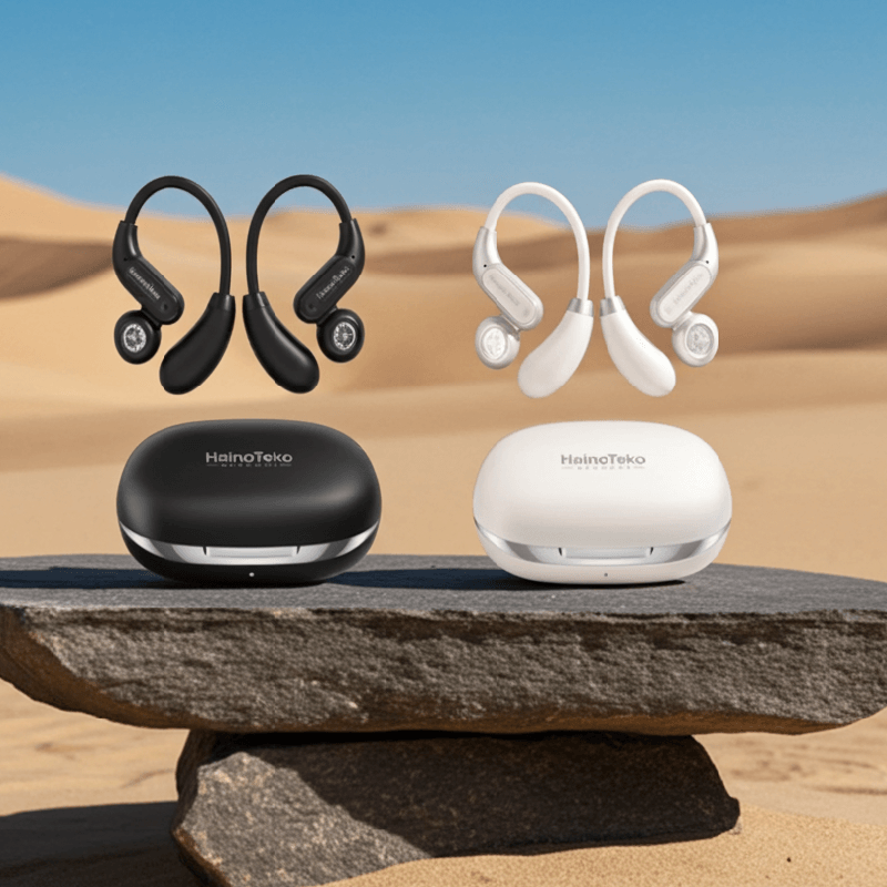 Haino Teko Germany OWS H-10 Bluetooth Headphone, Open-Ear Earphone, Design：Light wearing, Earphone