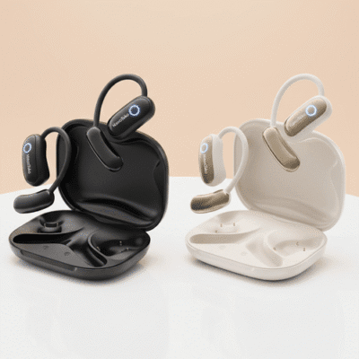 Haino Teko Germany OWS-H13 Bluetooth Headphones, with Open-Ear Design and Long Battery Life