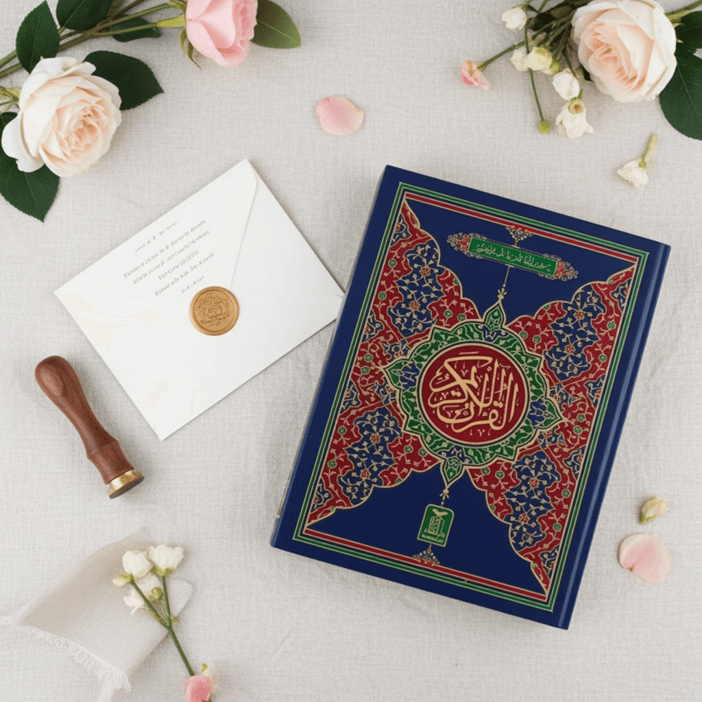 Arabic Al Quran Large Clear Script Holy Quran for Daily Recitation Study Masjid Home Reading Edition Size 17x24cm,