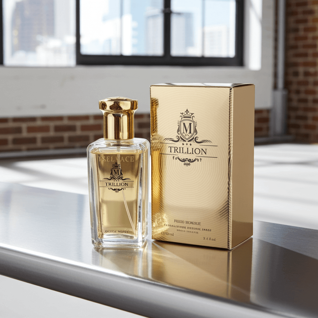 Trillion Eau de Parfum, Gold Luxury Fragrance, (3) Trillion Eau de Parfum, Gold Luxury Fragrance,