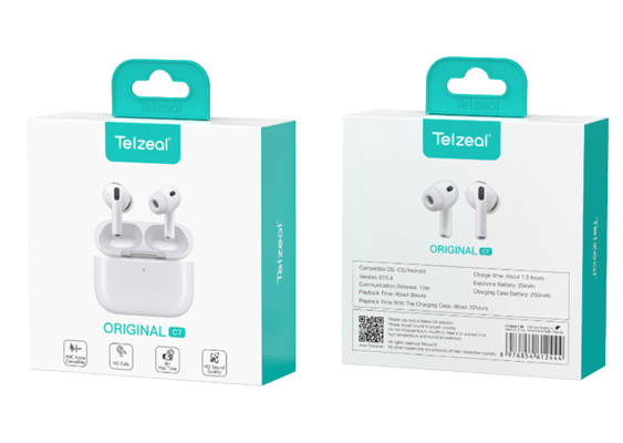 Wireless Bluetooth Telzeal C7 Headphones with Deep Bass,