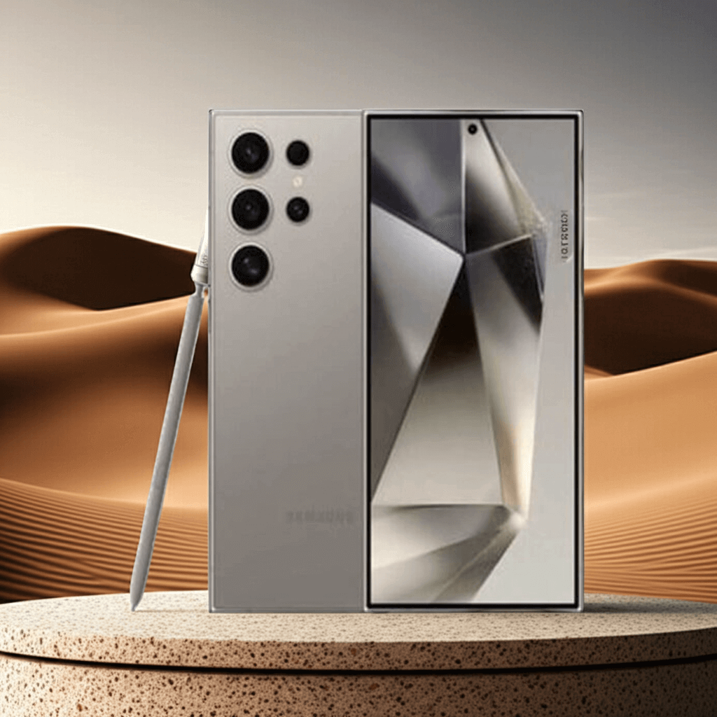 Samsung Galaxy S24 Ultra Dual SIM Titanium Black 12GB RAM 256GB 5G - UAE Version Samsung-Galaxy-S24-Ultra-Dual-SIM-Titanium-Black-12GB-RAM-256GB-5G-UAE-Version