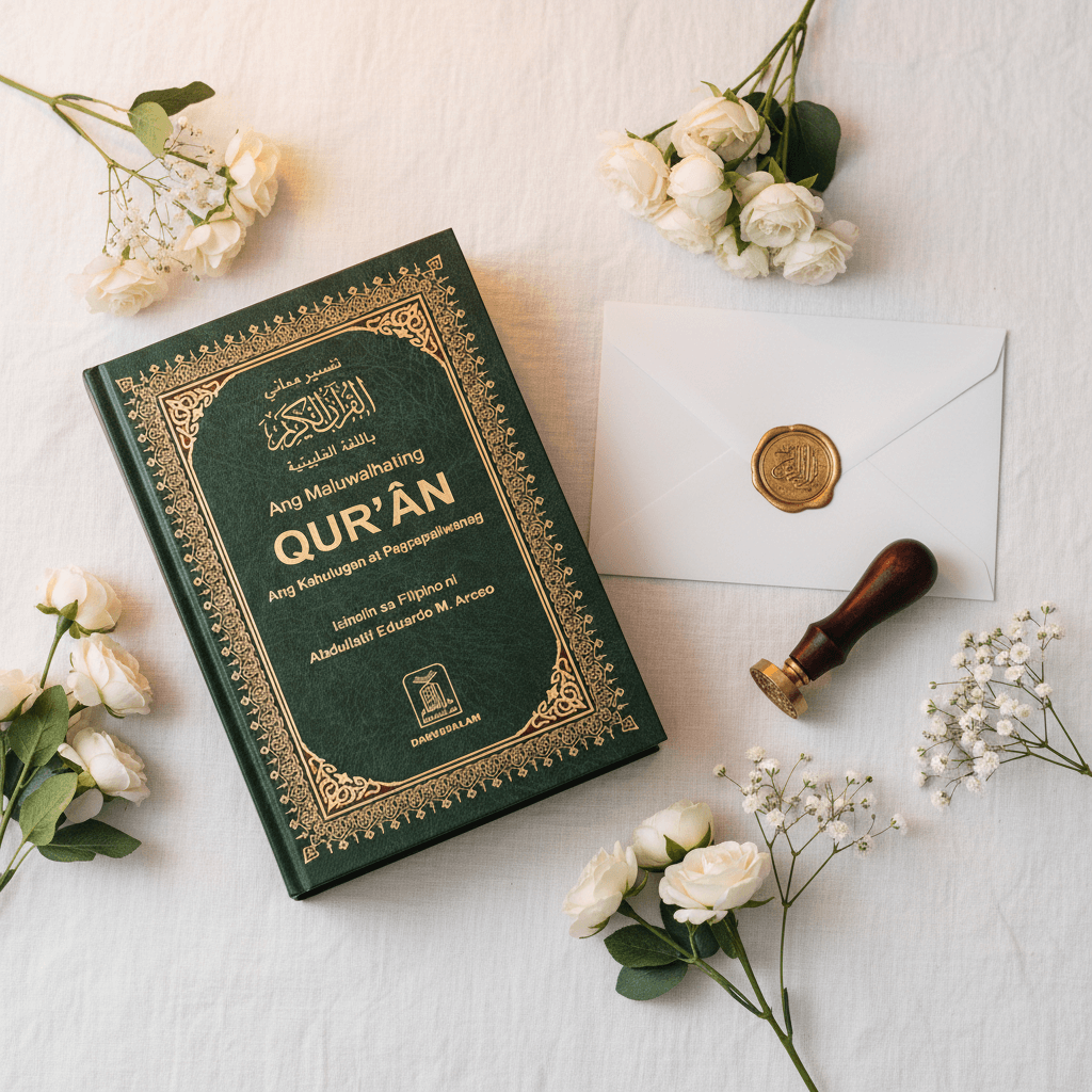 Arabi to Filipino Language Al-Quran, Al-Kareem Quran Majeed, Quran Books, For Islam.