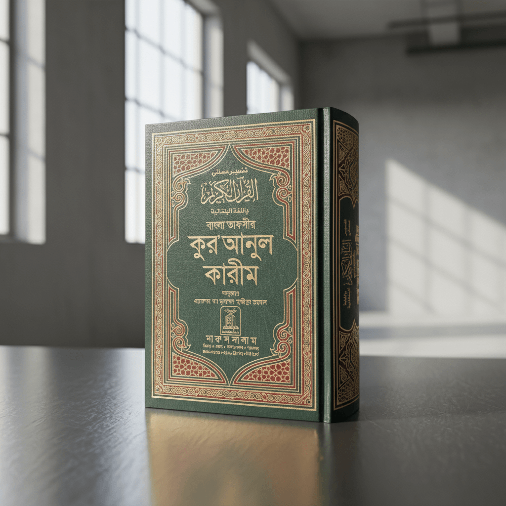 Bangla Quran Sharif, Al Quran Al-Kareem Arabi to Bangla Quran(Size 14x21cm)..
