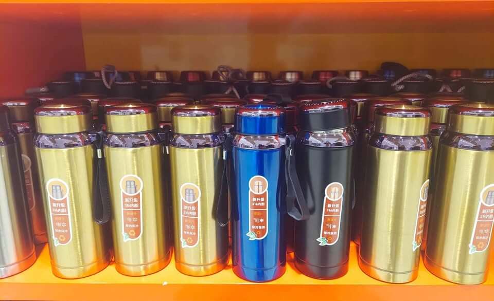 Flask Water Bottles available, ideal for hydration on-the-go. Dura (2)