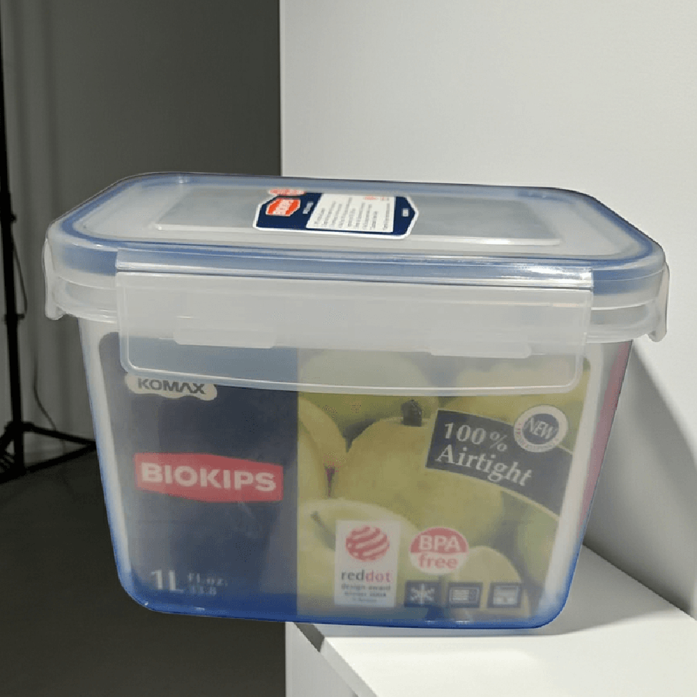KOMAX BIOKIPS plastic tiffin box, Reddot Design
