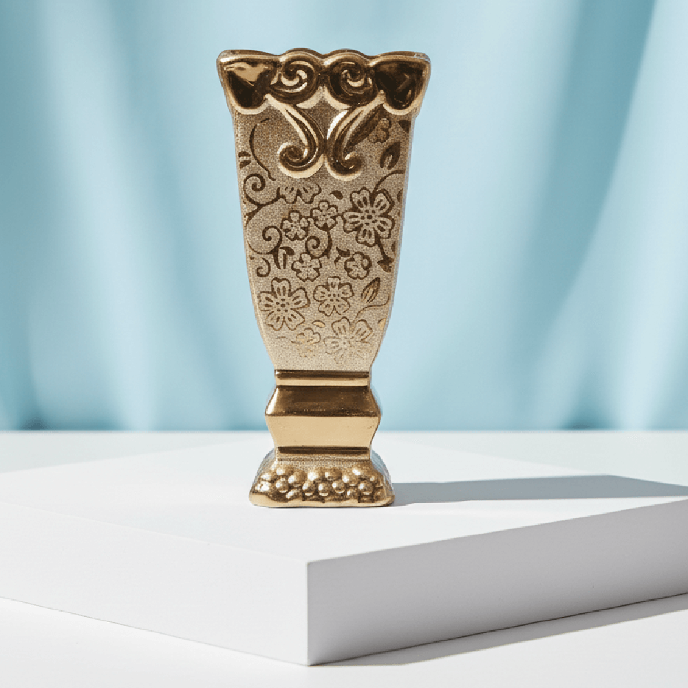 Luke Ceramic Burner 18cm, Elegant Heat-Resistant Incense and Bakhoor Holder for Home Décor (2) Luke Ceramic Burner 18cm, Elegant Heat-Resistant Incense and Bakhoor Holder for Home Décor