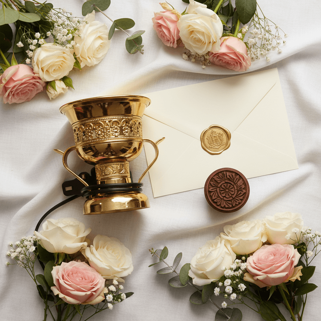 MM Electronics Hood metal Burner, Golden Color (1)