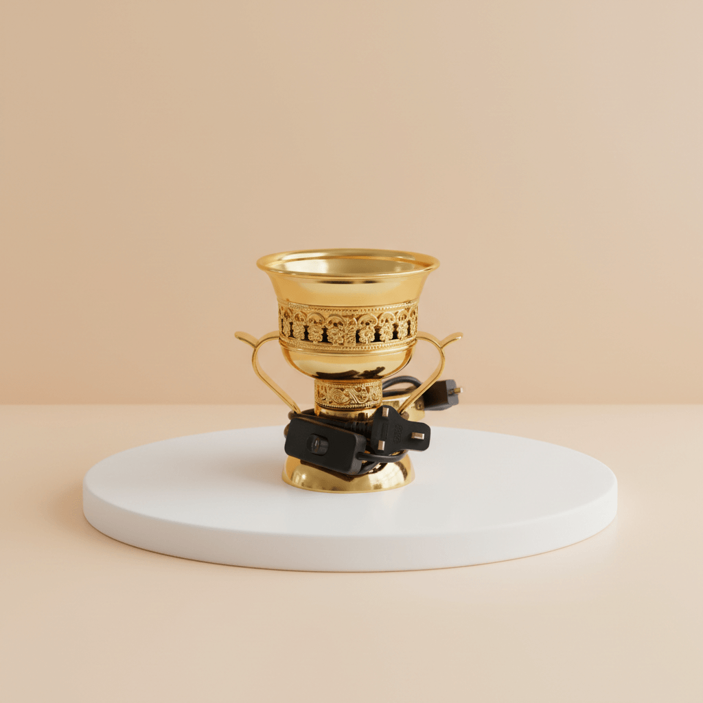 MM Electronics Hood metal Burner, Golden Color (3)