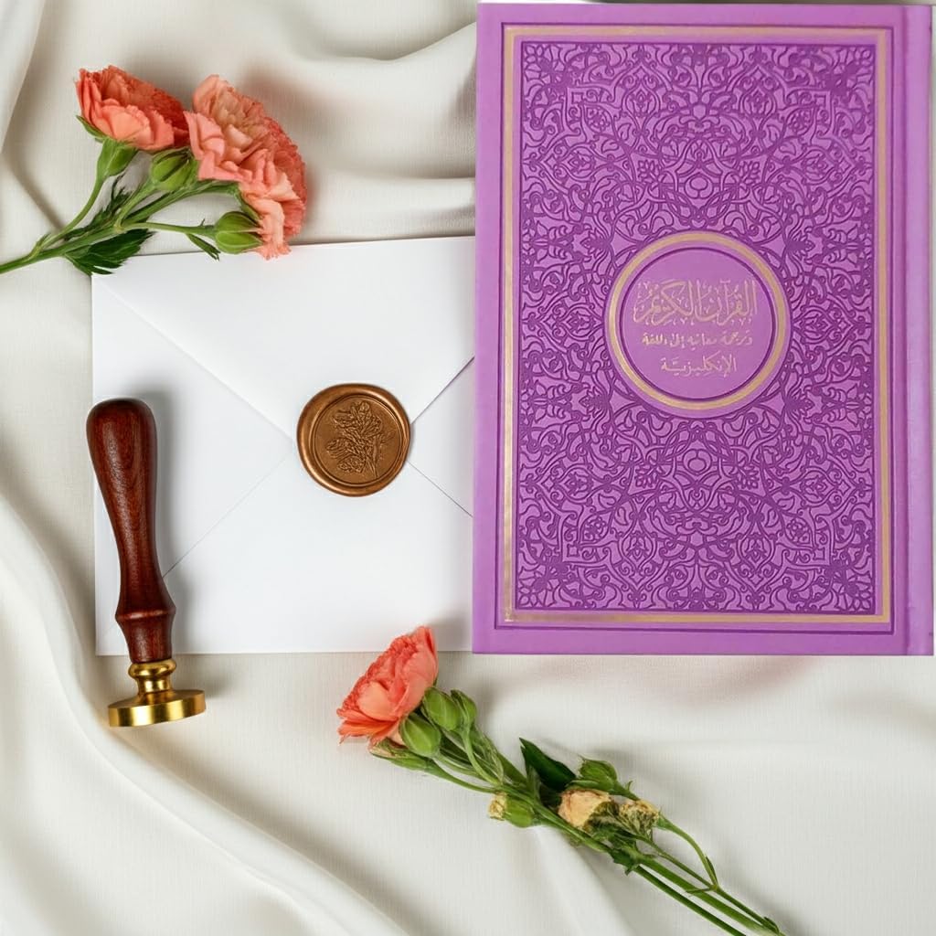 Rainbow Quran A5 with English Translation, Color-Coded Tajweed Quran Book Portable Islamic Gift Edition for Daily Recitation and Study