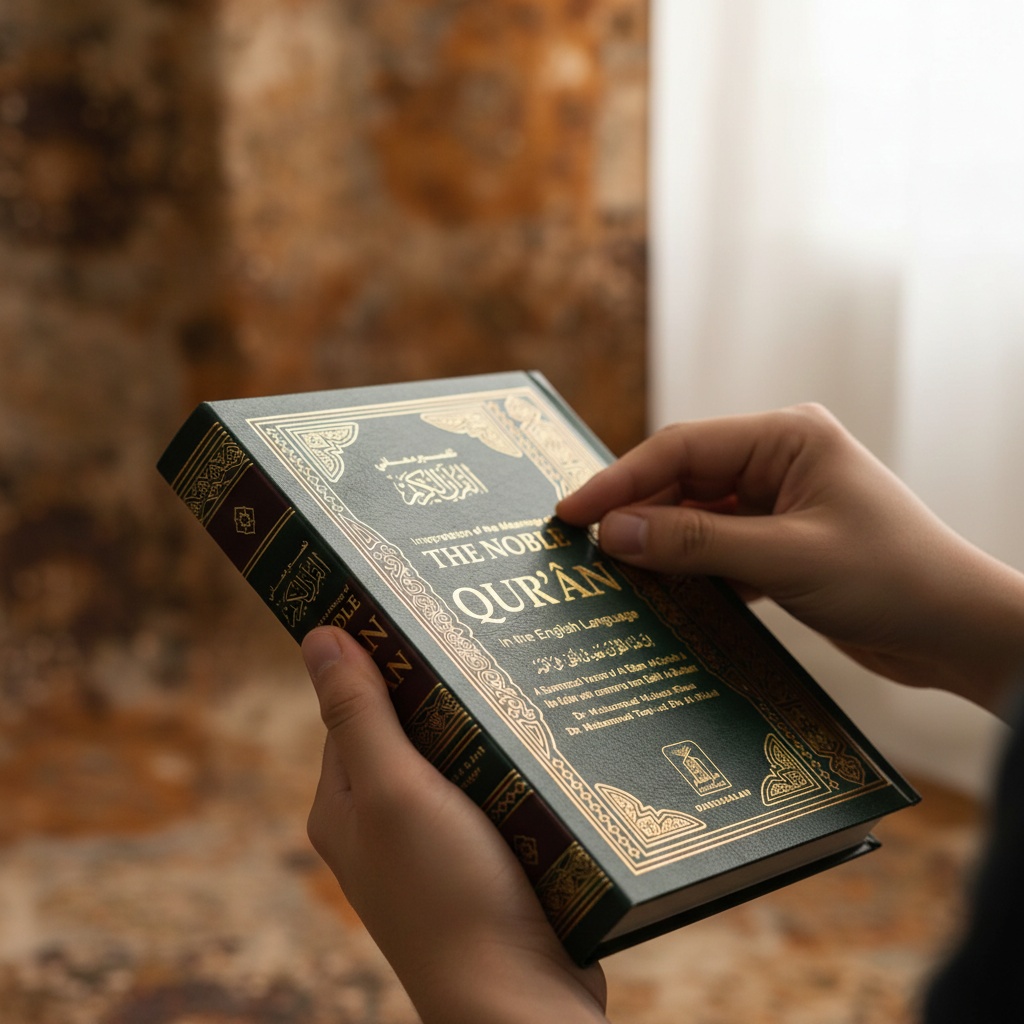 The Noble Quran Arabic to English......