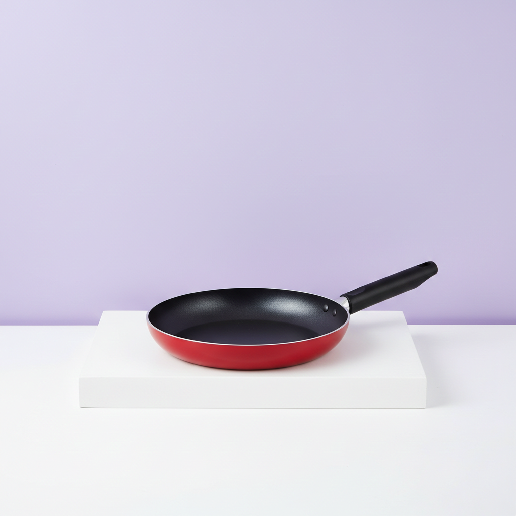 Prestige Classique 3X Ultra Tough Fry Pan, 10.25 Inch (26 cm) in Red, for exceptional durability