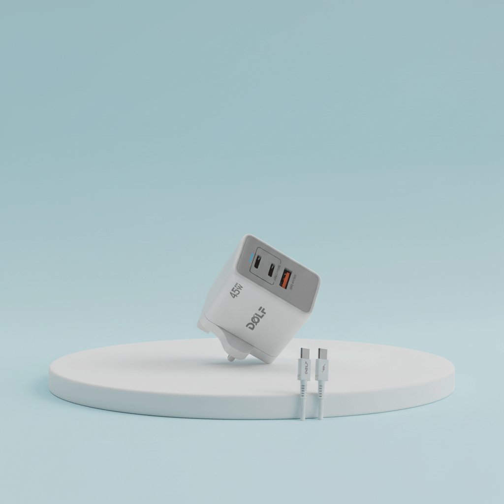 DOLF Multi-Protocol Charging Set, 45W Fast Mobile Charging, (2)