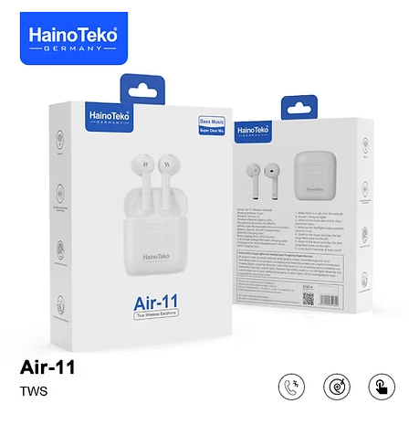 Haino Teko Germany AirPods Air-11 Wireless Bluetooth Earbuds