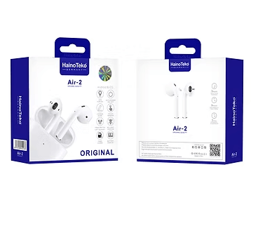 Haino Teko Germany AirPods Air-2 Wireless Bluetooth Earbuds, with Clear Sound and Smart Touch Control (3) Haino Teko Germany AirPods Air-2 Wireless Bluetooth Earbuds, with Clear Sound and Smart Touch Control