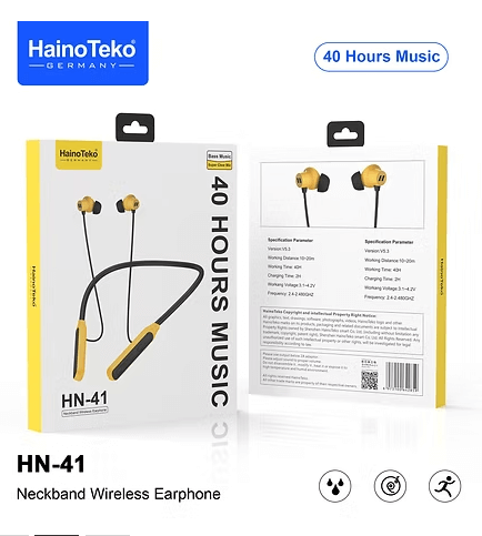 Haino Teko Germany HN41 Neckband Wireless Earphones,