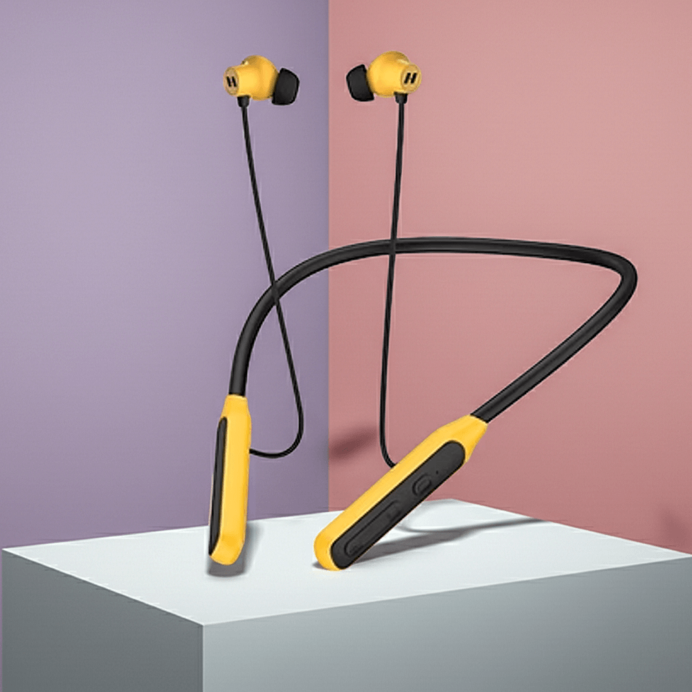 Haino Teko Germany HN41 Neckband Wireless Earphones with Deep Bass, Bluetooth Connectivity and Long Battery Life