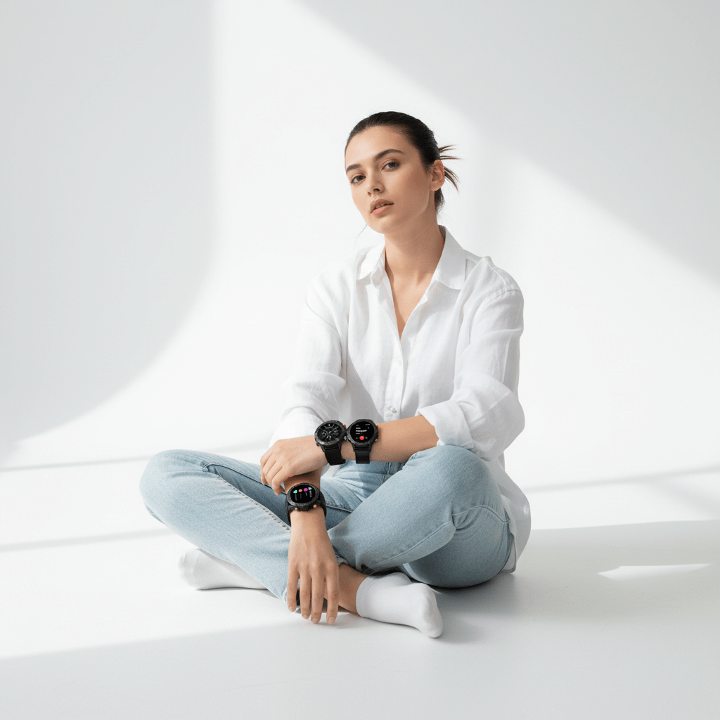 Haino Teko Germany RW-58, Waterproof HD IPS AMOLED BT Call 3 Pairs Strap (10) Haino Teko Germany RW-58,