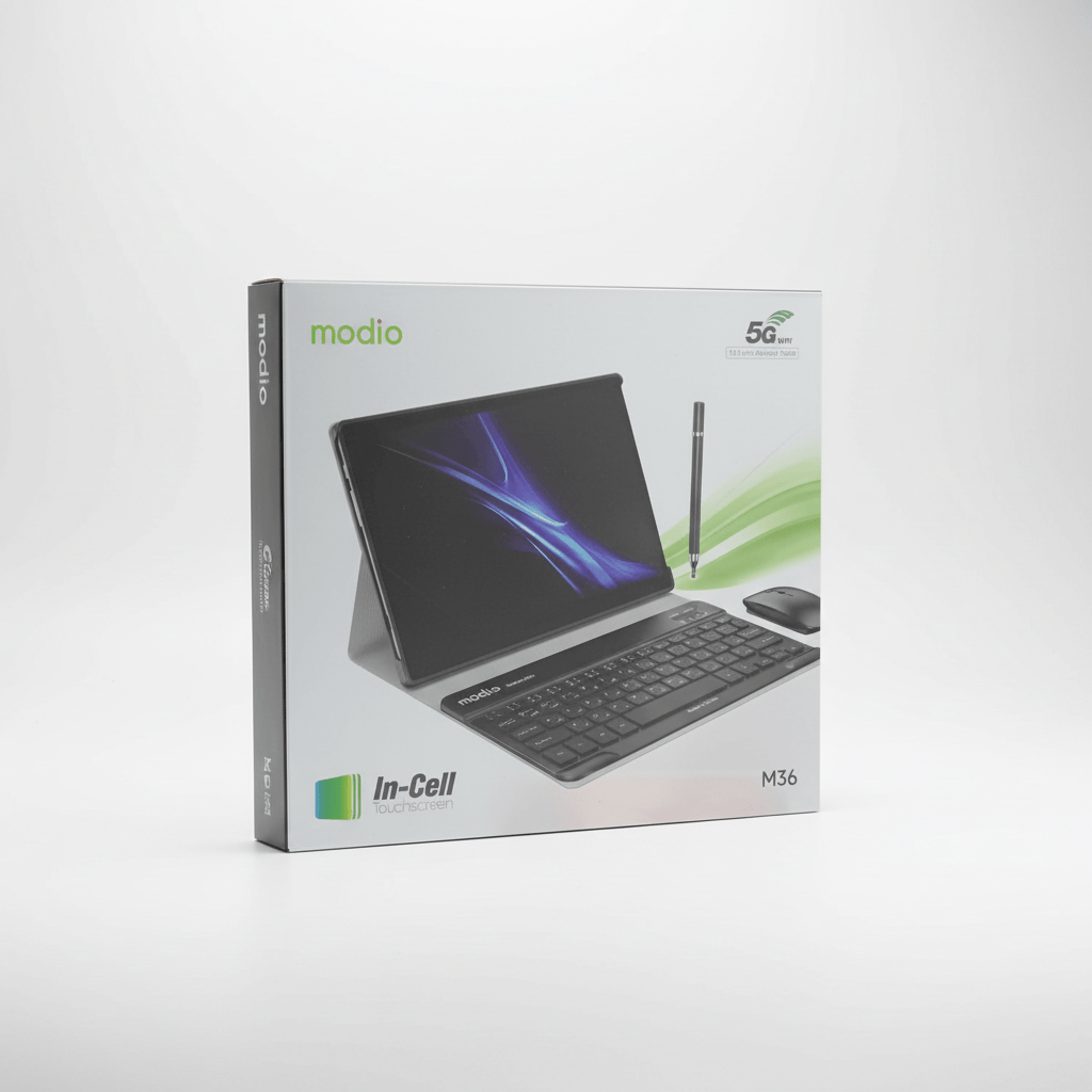 Modio M36 Android Tablet, 10.1 Inch, 5G WiFi, Dual SIM, In-Cell Touchscreen, (5) Modio M36 Android Tablet, 10.1 Inch, 5G WiFi, Dual SIM, In-Cell Touchscreen,