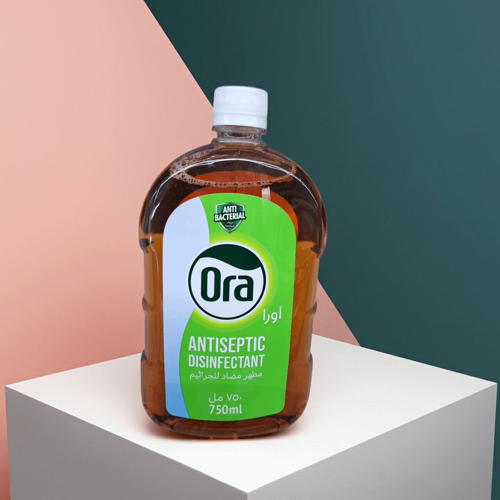 Ora Antiseptic Disinfectant Antibacterial Liquid, 750ml Powerful Germ Protection for Home and Personal Hygiene Daily