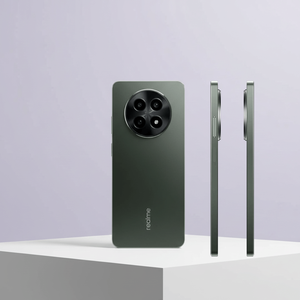 Realme 12X 5G Smartphone 8GB RAM 256GB Storage, (2) Realme 12X 5G Smartphone 8GB RAM 256GB Storage, Glowing Black High-Speed Performance Camera Long Battery