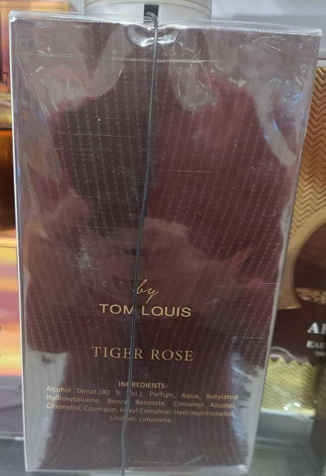 TIGER Rose Eau de Women Perfume 100ML, for Floral Fruity Long-Lasting Elegant Luxury Fragrance (1)