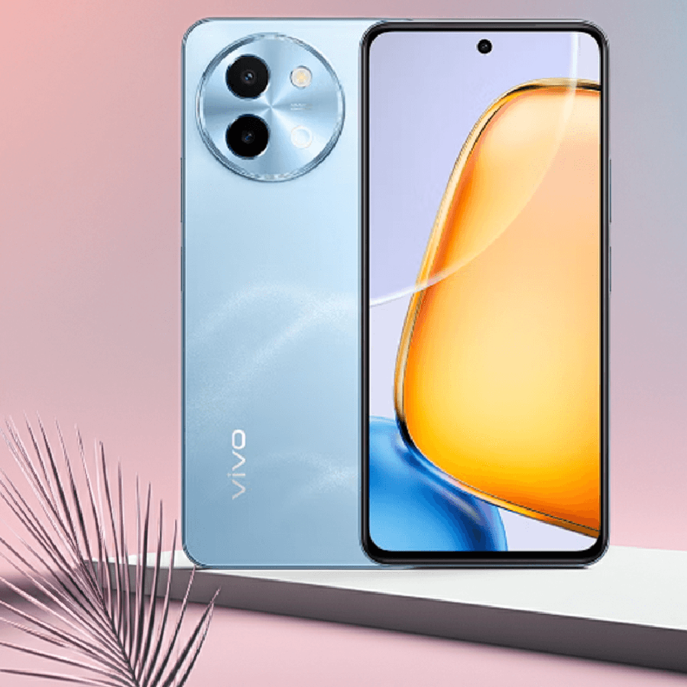 Vivo Y38 5G Dual SIM Smartphone 8GB RAM 256GB Storage, Pacific Blue Middle East Version