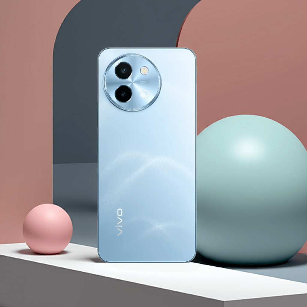 Vivo Y38 5G Dual SIM Smartphone 8GB RAM 256GB Storage, Pacific Blue Middle East Version