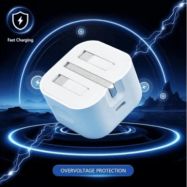 DOLF 35W Quick Charger USB-C, Adapter with USB C to USB C Data Cable Power Cable (1)